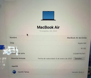 MacBook Air M4 13”+ Magic Keyboard + Magic Mouse