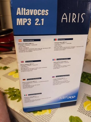 Altavoces MP3 2.1 Airis