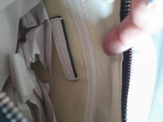 Bolso de piel Marc Jacobs crudo