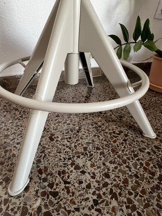 Taburete Ikea Trollberget Beige/Gris
