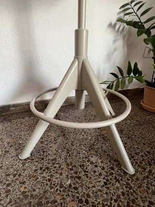 Taburete Ikea Trollberget Beige/Gris