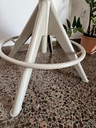 Taburete Ikea Trollberget Beige/Gris