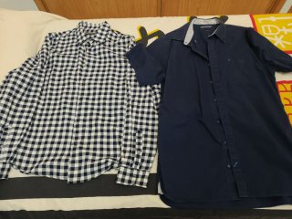 Camisas a cuadros hombre talla L