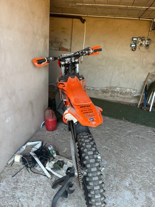 KTM 125cc Enduro/Motocross Naranja