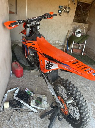 KTM 125cc Enduro/Motocross Naranja
