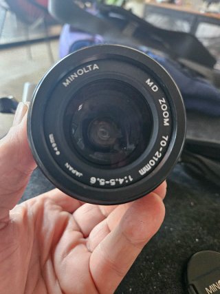 Minolta SRT 101 Cámara Analógica