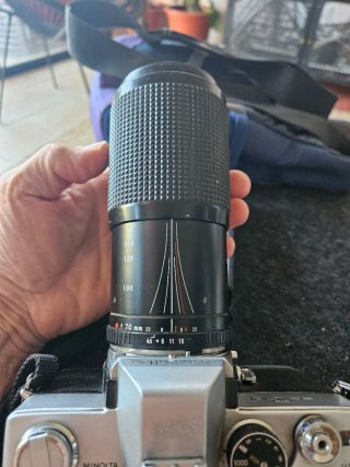 Minolta SRT 101 Cámara Analógica