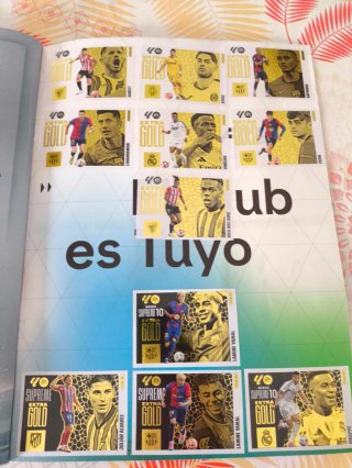 Álbum Oficial Colección Cromos LaLiga 2025-26