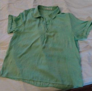 Camisa Sfera juvenil verde talla única