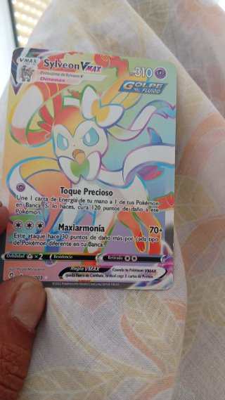 Carta Pokémon Lycanroc VMAX Rainbow Rare