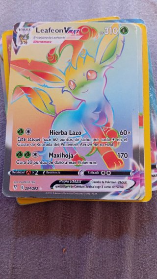 Carta Pokémon Lycanroc VMAX Rainbow Rare