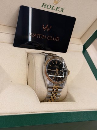Rolex Datejust 36mm Mixto Negro