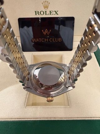 Rolex Datejust 36mm Mixto Negro