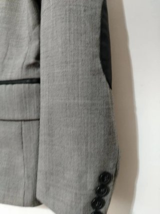 Giacca uomo lana pied de poule taglia 52