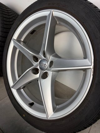 LLANTAS AUDI 18” ORIGINALES CON NEUMÁTICOS