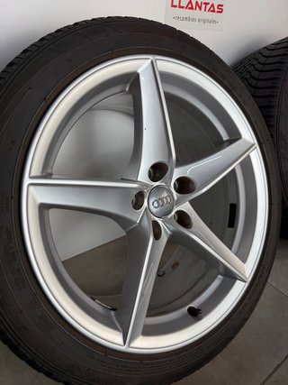LLANTAS AUDI 18” ORIGINALES CON NEUMÁTICOS