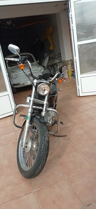 Harley-Davidson 883 Custom Negra como nueva