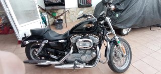 Harley-Davidson 883 Custom Negra como nueva