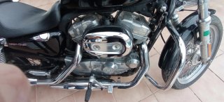 Harley-Davidson 883 Custom Negra como nueva