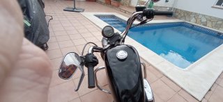 Harley-Davidson 883 Custom Negra como nueva
