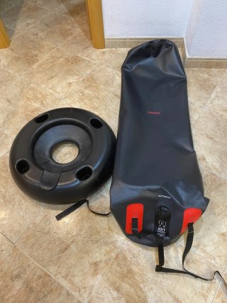 Boxeo Hinchable Outshock Negro