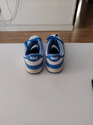 Tenis Nike Dunk Low Azul Blanco