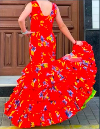 Traje de Flamenca Talla 36