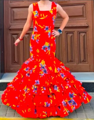 Traje de Flamenca Talla 36