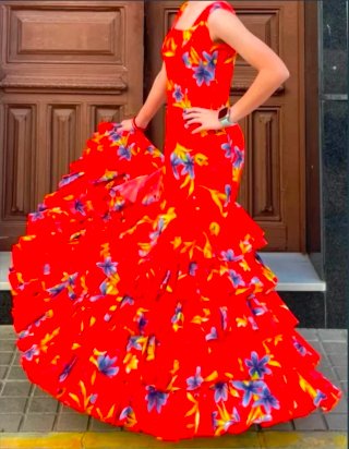 Traje de Flamenca Talla 36