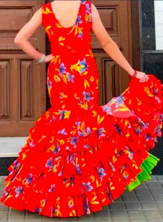 Traje de Flamenca Talla 36
