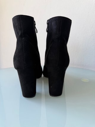 Stivaletti scamosciati neri PLOCADI NR. 36