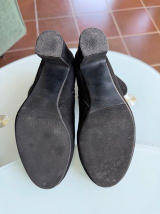 Stivaletti scamosciati neri PLOCADI NR. 36