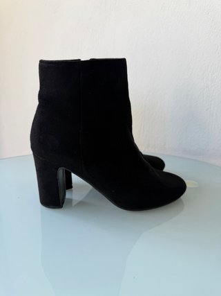 Stivaletti scamosciati neri PLOCADI NR. 36