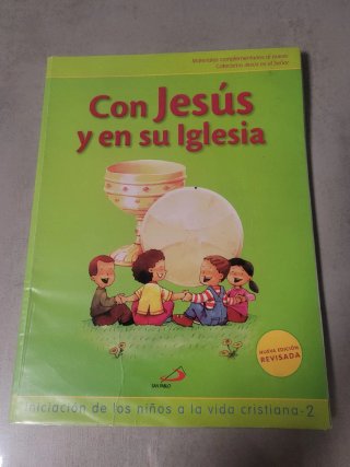 Con Jesús y en su iglesia. Libro catequésis 2.
