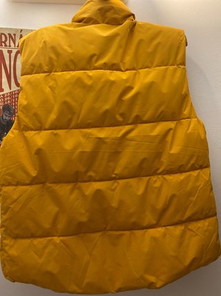 Chaleco acolchado hombre amarillo XXL