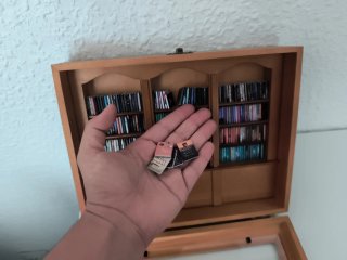 Miniatura Estantería CDs Anti-Estrés