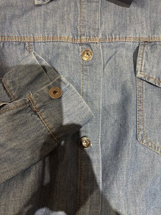 Giacca-camicia jeans blu