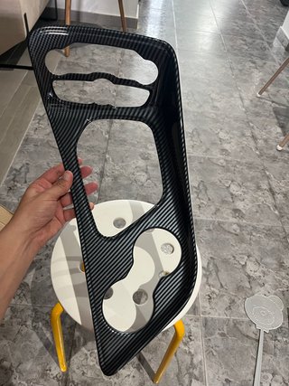 Embellecedor panel cambio Dodge Challenger Fibra