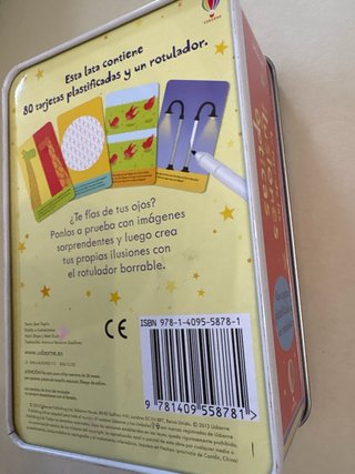 La lata de las ilusiones ópticas Usborne