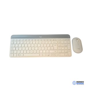 Logitech MK470 Slim Combo Tastiera e Mouse Wireles