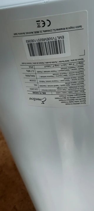 Caldera eléctrica de 50L muy poco uso