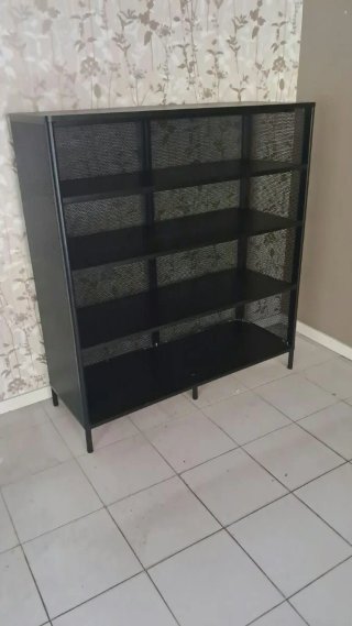 Estantería Metálica Negra Ikea Fjallbo