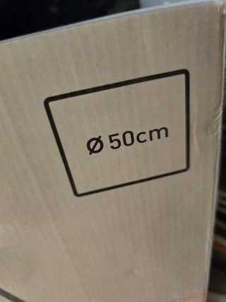 Espejo RONDY Negro Ø 50cm