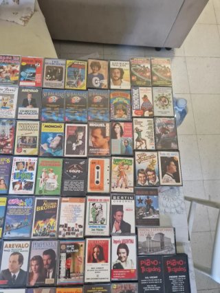 Lote 92 Casetes Antiguos Música Variada