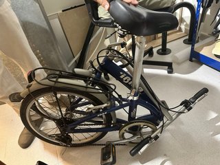 Bicicleta plegable BH Ibiza azul