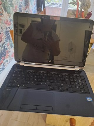 Portátil HP Pavilion Negro/Plateado