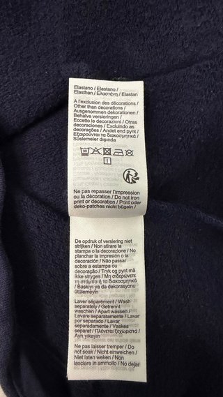 Sudadera Lacoste Sport Azul Marino Talla S
