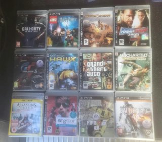 Lote 12 Giochi PS3: Call of Duty, GTA IV, FIFA 13