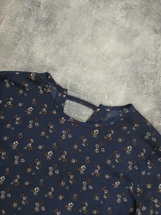 Blusa mujer con broche detrás Talla L