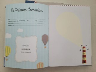 Libro recordatorio Primera comunión